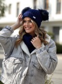 Navy blue winter set C18 - Online store - Boutique